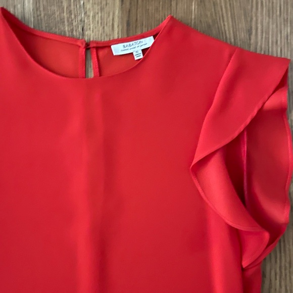 Babaton | Chaplin Flutter Sleeve Blouse - Picture 4 of 6